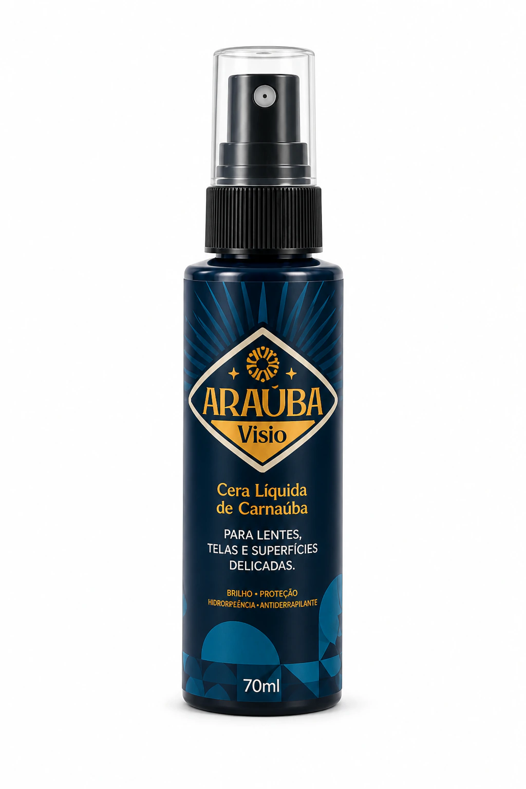 Packshot frontal do Araúba Visio 70 ml