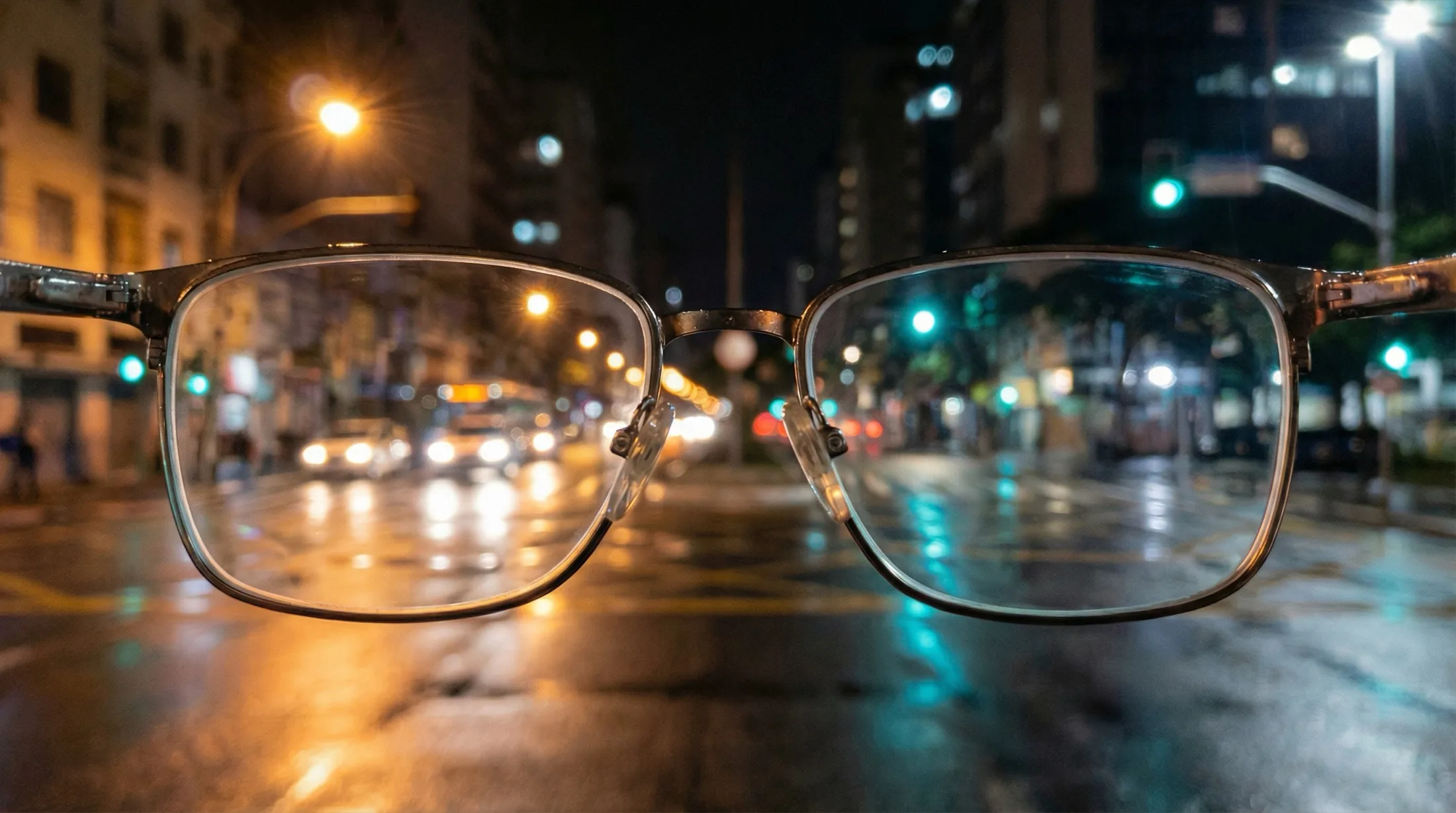Depois do uso do Araúba Visio: lentes limpas, sem digitais aparentes